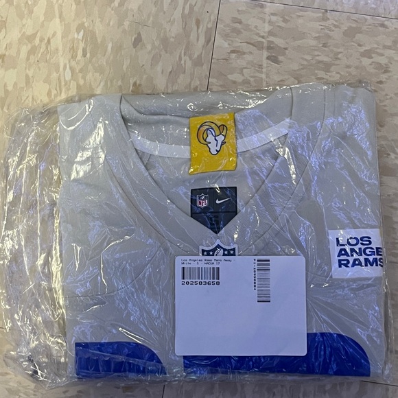 Puka Nacua jersey - bone BRAND NEW (personal jersey for reference) Size Small - Picture 4 of 5